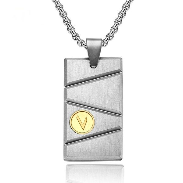 chains yoiumit 2021 stainless steel carved groove full sand two-color pendant necklace jewelry hip hop men's luxury gift, Silver
chains yoiumit 2021 stainless steel carved groove full sand two-color pendant necklace jewelry hip hop men's luxury gift, Silver