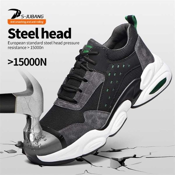 anti-smashing safety shoes summer breathable work lightweight protective non-slip for men 211217, Black;brown
anti-smashing safety shoes summer breathable work lightweight protective non-slip for men 211217, Black;brown
