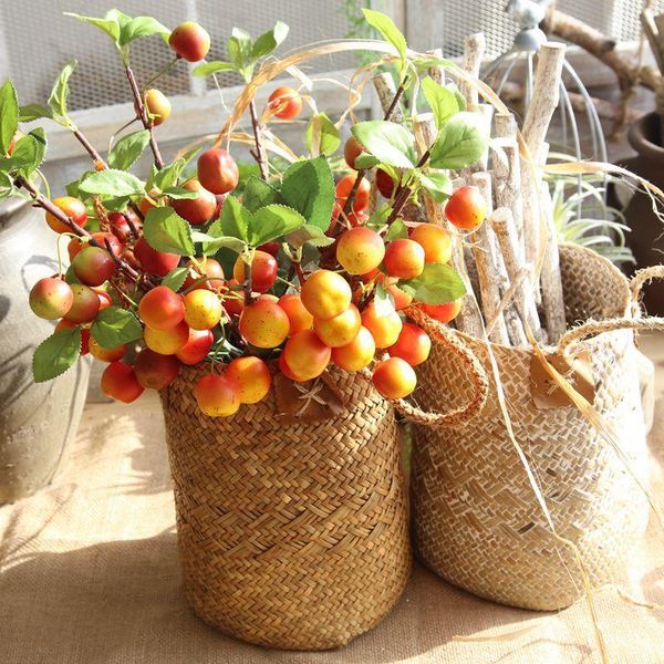 artificial apple tree simulation foam branch fruit leaves fake plant flower wedding home party table decor decorative flowers & wreaths
artificial apple tree simulation foam branch fruit leaves fake plant flower wedding home party table decor decorative flowers & wreaths