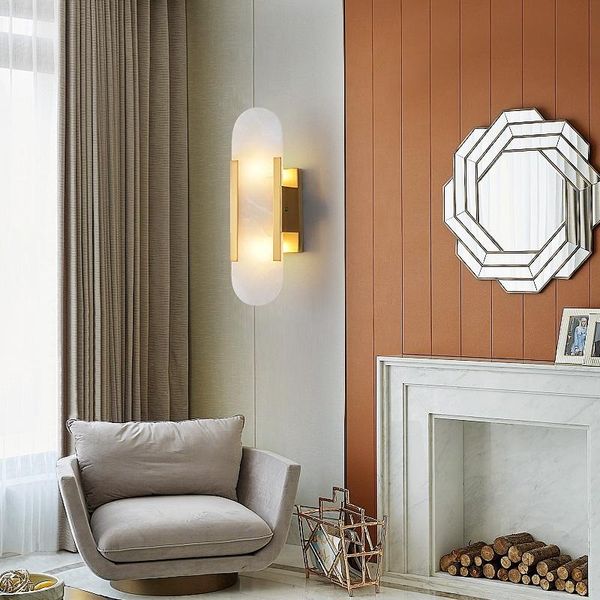 wall lamp marble light luxury copper bedroom modern chinese creative bedside living room aisle
wall lamp marble light luxury copper bedroom modern chinese creative bedside living room aisle