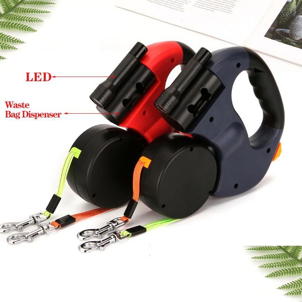 dog collars & leashes dual retractable leash-double-head lockable extendable pet leas -with led ,reflective nylon ,waste bag dispe
dog collars & leashes dual retractable leash-double-head lockable extendable pet leas -with led ,reflective nylon ,waste bag dispe