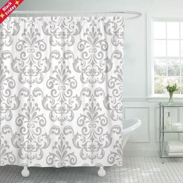 silver antique in the style of baroque gray and white floral graphic pattern curtains damask shower waterproof
silver antique in the style of baroque gray and white floral graphic pattern curtains damask shower waterproof