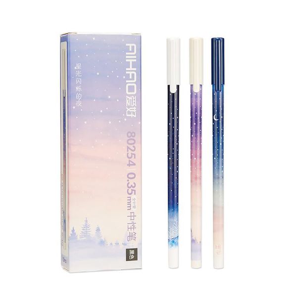 gel pens 3pcs fantastic galaxy star sky long handle pen writing signing school office supply student stationery
gel pens 3pcs fantastic galaxy star sky long handle pen writing signing school office supply student stationery