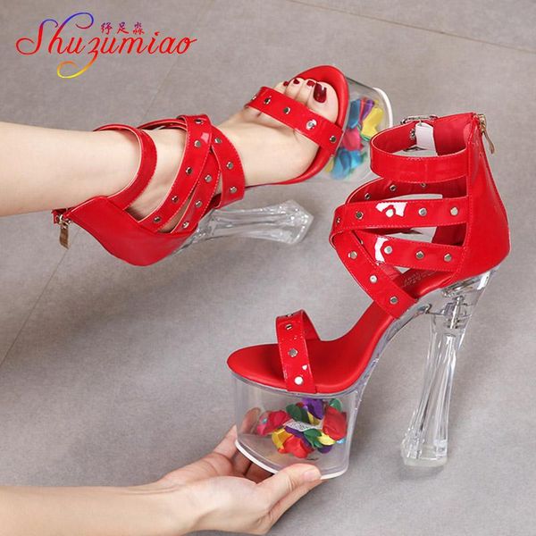 sandals high block hollow out women ligh up sandal transparent glowing petals platform fashion buckle ankle strap zip 17cm crystal shoes, Black
sandals high block hollow out women ligh up sandal transparent glowing petals platform fashion buckle ankle strap zip 17cm crystal shoes, Black