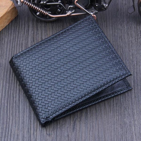 wallets men's woven wallet short purse bifold business leather pu id holder pocket skin vintage man purse#0113, Red;black
wallets men's woven wallet short purse bifold business leather pu id holder pocket skin vintage man purse#0113, Red;black