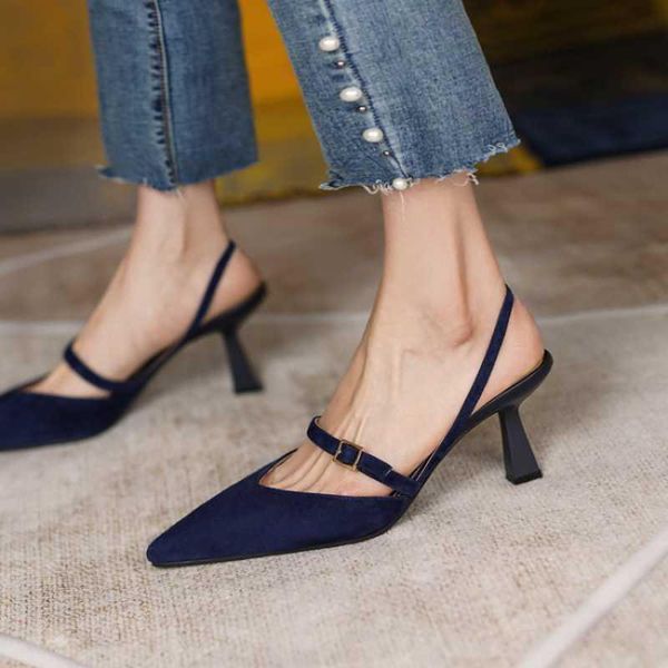sandals 2021 summer women's shoes wear ol commuting party leisure dark blue, Black
sandals 2021 summer women's shoes wear ol commuting party leisure dark blue, Black