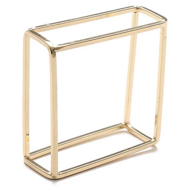 napkin rings creative european hollow square ring gold buckle wedding el set table decoration
napkin rings creative european hollow square ring gold buckle wedding el set table decoration