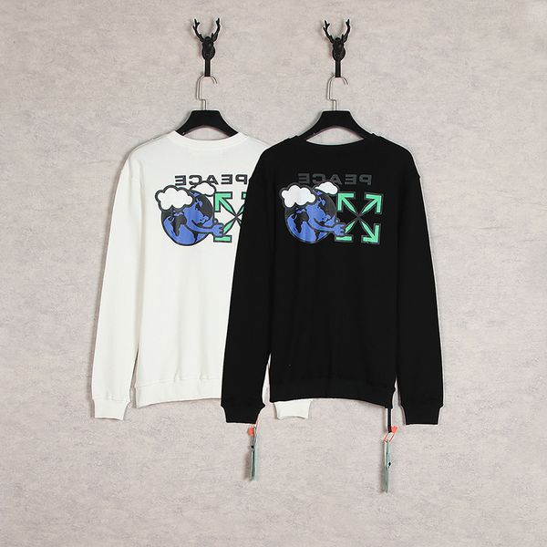 street off high tide brand limited cartoon arrow round neck sweater ow men and women lovers european loose bottomed shirt, Black
street off high tide brand limited cartoon arrow round neck sweater ow men and women lovers european loose bottomed shirt, Black