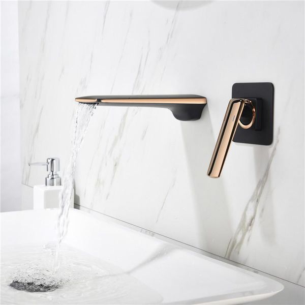 bathroom sink faucets wall mounted basin faucet rose gold widespread single handle and cold waterfall mixer
bathroom sink faucets wall mounted basin faucet rose gold widespread single handle and cold waterfall mixer