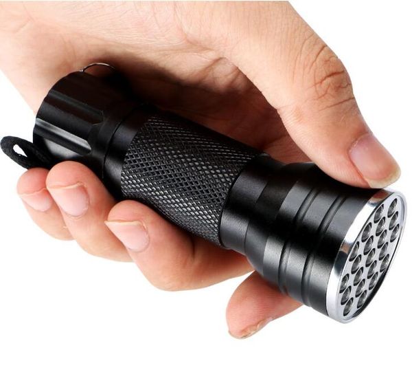 purple 395nm 21led 21 led uv ultra violet flashlight torch light lamp mini portable uv flash light for blacklight invisible lamps
purple 395nm 21led 21 led uv ultra violet flashlight torch light lamp mini portable uv flash light for blacklight invisible lamps
