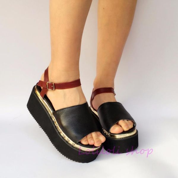 princess sweet lolita shoes loliloli yoyo japanese design custom large-size black genuine leather buckle strap sandals an7536
princess sweet lolita shoes loliloli yoyo japanese design custom large-size black genuine leather buckle strap sandals an7536