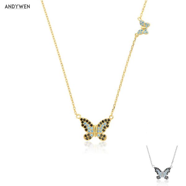 sterling silver blue black big butterfly small pendant long chain necklace 2021 wedding gift animal jewels chains
sterling silver blue black big butterfly small pendant long chain necklace 2021 wedding gift animal jewels chains