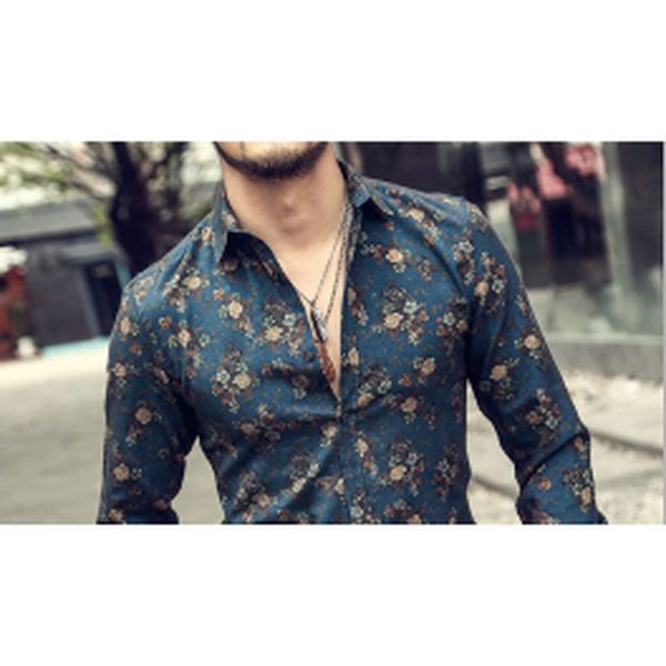 plum blossom design comfortable men's long sleeve shirt comfortable fit fashion retro style travel office entertainment, White;black
plum blossom design comfortable men's long sleeve shirt comfortable fit fashion retro style travel office entertainment, White;black