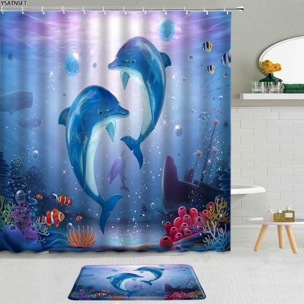 shower curtains 2pcs funny fantasy ocean animal dolphins curtain 3d tropical fish scenery bathroom non-slip carpet bath mat set
shower curtains 2pcs funny fantasy ocean animal dolphins curtain 3d tropical fish scenery bathroom non-slip carpet bath mat set