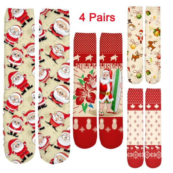 men's socks cloocl men women 4 pairs lover christmas celebrate santa elk gift party biscuits snow happy funny cotton, Black
men's socks cloocl men women 4 pairs lover christmas celebrate santa elk gift party biscuits snow happy funny cotton, Black