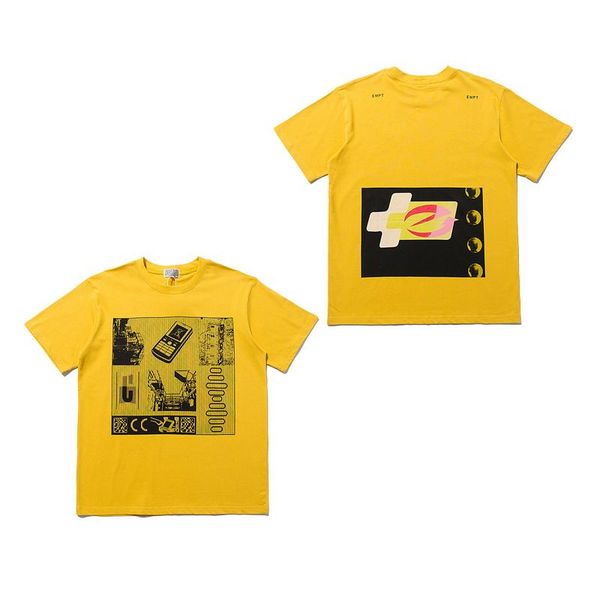 men's t-shirts fashion tide brand 21ss mobile phone device pattern printing round neck pullover short sleeve men and women the same sty, White;black
men's t-shirts fashion tide brand 21ss mobile phone device pattern printing round neck pullover short sleeve men and women the same sty, White;black