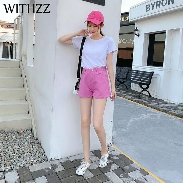 women's jeans withzz spring summer high waist loose wide leg lovely denim shorts, Blue
women's jeans withzz spring summer high waist loose wide leg lovely denim shorts, Blue