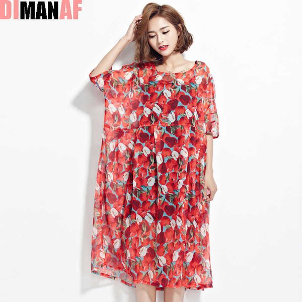 women summer style dress plus size chiffon apple print holiday beach female casual draped fashion perspective dresses 210531, Black;gray
women summer style dress plus size chiffon apple print holiday beach female casual draped fashion perspective dresses 210531, Black;gray