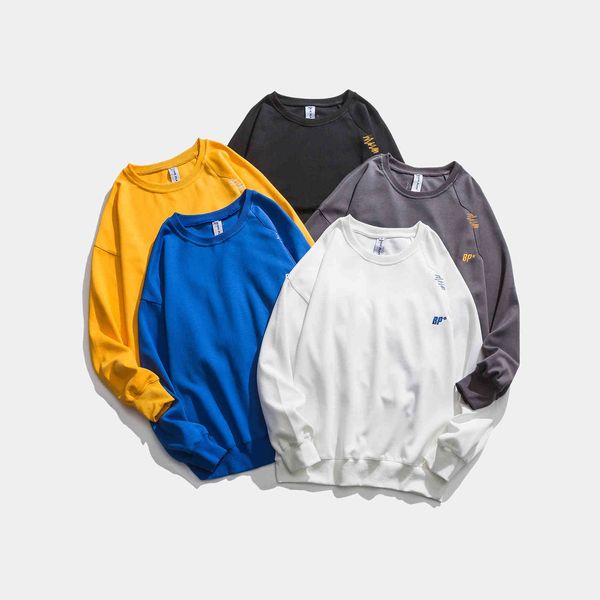 hoodies fashion fleece 2021 spring embroidery men's sweater pullover round neck loose high quality, Black
hoodies fashion fleece 2021 spring embroidery men's sweater pullover round neck loose high quality, Black