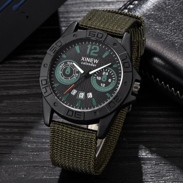 wristwatches 2021 fashion nylon belt round men military watch watches luxury automatic sports brown malerelogio masculino, Slivery;brown
wristwatches 2021 fashion nylon belt round men military watch watches luxury automatic sports brown malerelogio masculino, Slivery;brown
