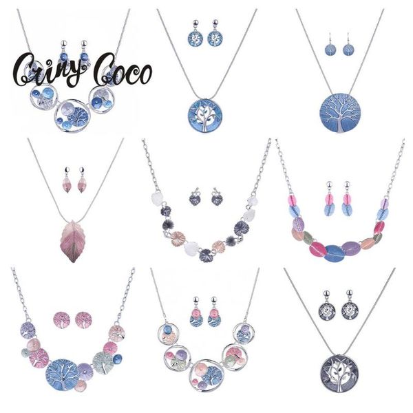 earrings & necklace cring coco tree of life jewelry sets 2021 women's jewellery set drop women large leaf pendant for, Silver
earrings & necklace cring coco tree of life jewelry sets 2021 women's jewellery set drop women large leaf pendant for, Silver