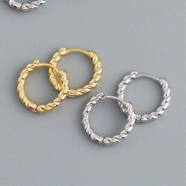hoop & huggie a00730 jazaz minimalist inner diameter 11mm twist round ear buckle for women genuine 925 sterling silver earrings jewel, Golden;silver
hoop & huggie a00730 jazaz minimalist inner diameter 11mm twist round ear buckle for women genuine 925 sterling silver earrings jewel, Golden;silver