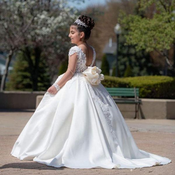 girl's dresses elegant white flower girl for wedding lace 3/4 long sleeves hollow back first communion 2-14 years, Red;yellow
girl's dresses elegant white flower girl for wedding lace 3/4 long sleeves hollow back first communion 2-14 years, Red;yellow