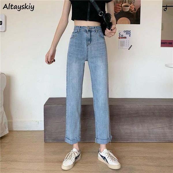 jeans women high street student ulzzang casual straight pocket mujer de moda denim trouser female korean style all-match fashion women', Blue
jeans women high street student ulzzang casual straight pocket mujer de moda denim trouser female korean style all-match fashion women', Blue