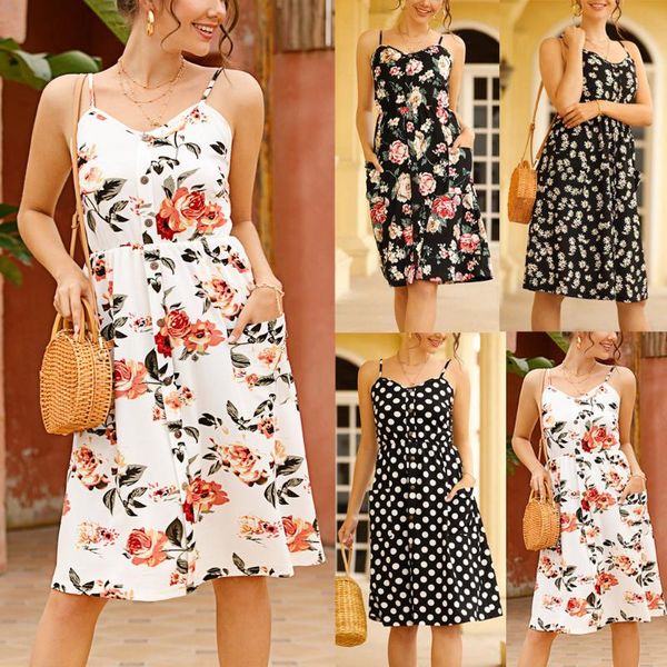 women fashion summer casual floral printing sleeveless v-neck vest party dress mini for pary clothes sundress vestido dresses, Black;gray
women fashion summer casual floral printing sleeveless v-neck vest party dress mini for pary clothes sundress vestido dresses, Black;gray