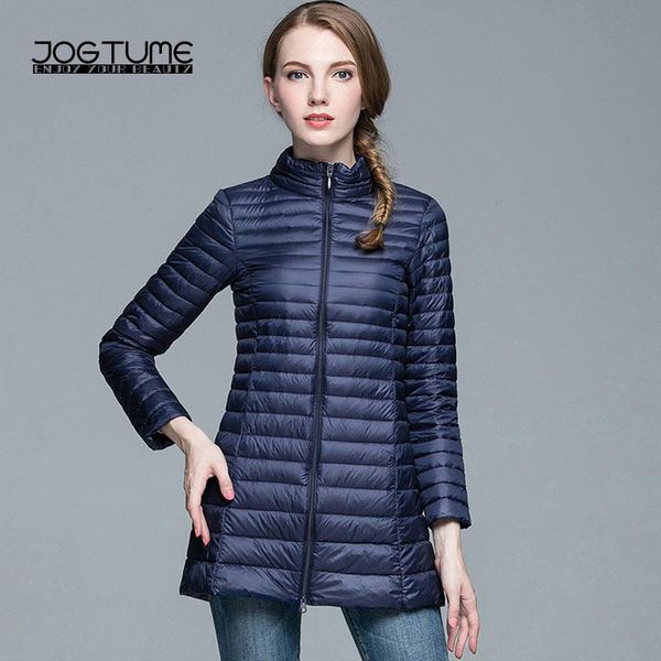 women's jackets female midi long jacket light thin 2021 autumn spring ladies slim coat duck down filler stand collar womens soild strip, Black;brown
women's jackets female midi long jacket light thin 2021 autumn spring ladies slim coat duck down filler stand collar womens soild strip, Black;brown