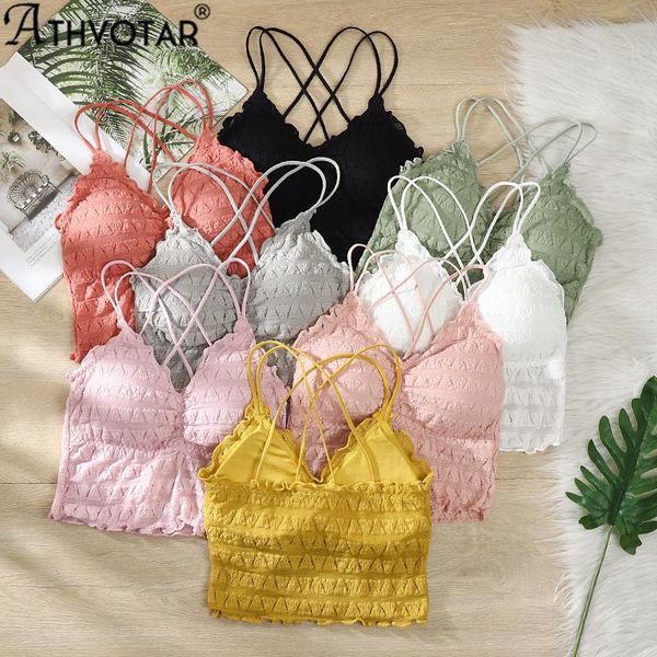 camisoles & tanks athvotar female knit breatable crop solid color thin cross beautiful back underwear lingerie, Black;white
camisoles & tanks athvotar female knit breatable crop solid color thin cross beautiful back underwear lingerie, Black;white