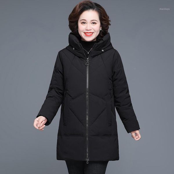 women's down & parkas fashion cotton coat female padded oversized winter jacket clothing loose warm hooded ladies coats q4626, Black
women's down & parkas fashion cotton coat female padded oversized winter jacket clothing loose warm hooded ladies coats q4626, Black