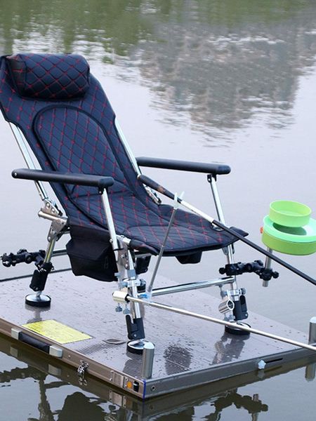 european fishing chair folding portable multi-function lifting platform stainless steel recliner stool accessories
european fishing chair folding portable multi-function lifting platform stainless steel recliner stool accessories