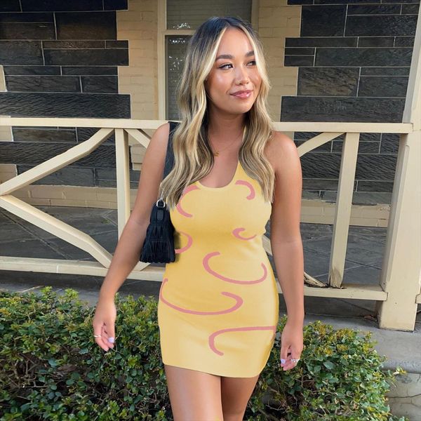 knitted bodycon y2k halter womens dresses neck summer yellow sleeveless midi backless party beach, Black;gray
knitted bodycon y2k halter womens dresses neck summer yellow sleeveless midi backless party beach, Black;gray