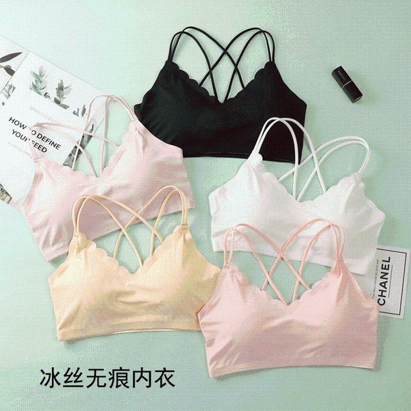 bustiers & corsets 3d lingerie seamless sport bra strapless push up bralette brassiere women underwear ice silk wrapped girls, Black;white
bustiers & corsets 3d lingerie seamless sport bra strapless push up bralette brassiere women underwear ice silk wrapped girls, Black;white
