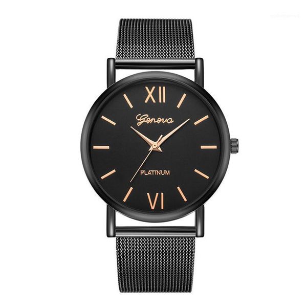 wristwatches fashion men's women's watch simple stainless steel mesh chain wristband luxury quartz ladies montre femme, Slivery;brown
wristwatches fashion men's women's watch simple stainless steel mesh chain wristband luxury quartz ladies montre femme, Slivery;brown