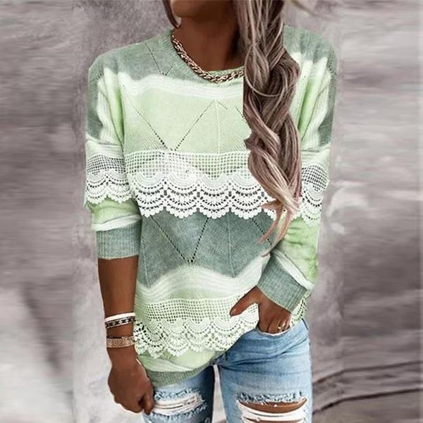 women's blouses & shirts vintage elegant loose blouse women 2021 autumn fashion long-sleeved o-neck print patchwork lace ladies shirt c, White
women's blouses & shirts vintage elegant loose blouse women 2021 autumn fashion long-sleeved o-neck print patchwork lace ladies shirt c, White