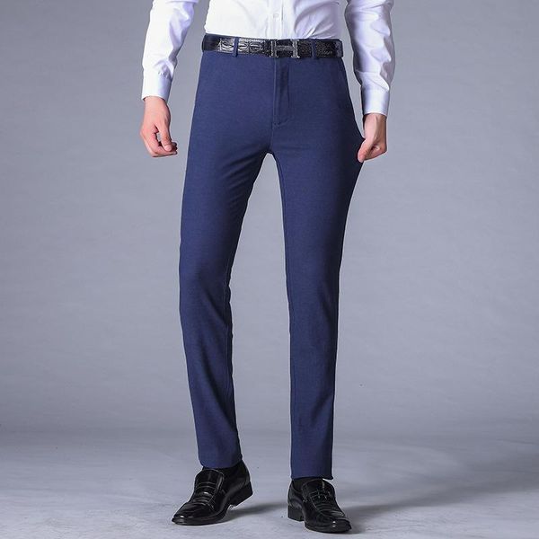 men's pants thoshine brand spring autun trousers brushed cotton elasticity business men straight slim casual smart, Black
men's pants thoshine brand spring autun trousers brushed cotton elasticity business men straight slim casual smart, Black
