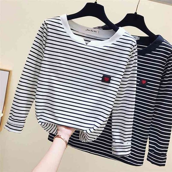 gkfnmt casual women t-shirt long sleeve korean style slim basic cotton tshirt womens clothing autumn winter t shirt femme 210708, White
gkfnmt casual women t-shirt long sleeve korean style slim basic cotton tshirt womens clothing autumn winter t shirt femme 210708, White