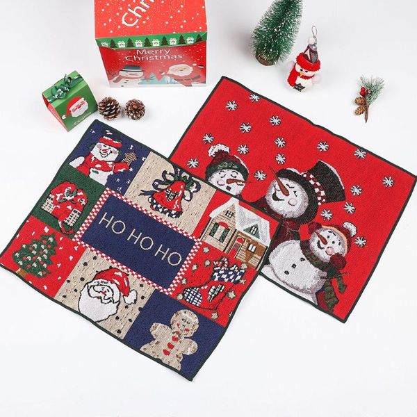 mats & pads happy year washable non-slip snowman christmas table placemat santa claus ornament
mats & pads happy year washable non-slip snowman christmas table placemat santa claus ornament