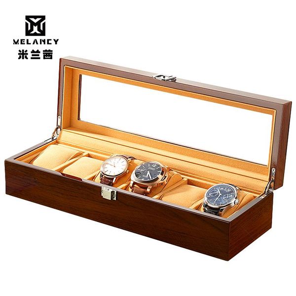 watch boxes & cases 6 slots wood material for men or shop display watches practical jewelry storage organizer, Black;blue
watch boxes & cases 6 slots wood material for men or shop display watches practical jewelry storage organizer, Black;blue