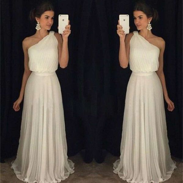 women's one shoulder sleeveless solid color dress women s clothing, Black;gray
women's one shoulder sleeveless solid color dress women s clothing, Black;gray