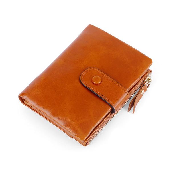 wallets female wallet leather oil wax cowhide short multi-card large capacity folding, Red;black
wallets female wallet leather oil wax cowhide short multi-card large capacity folding, Red;black