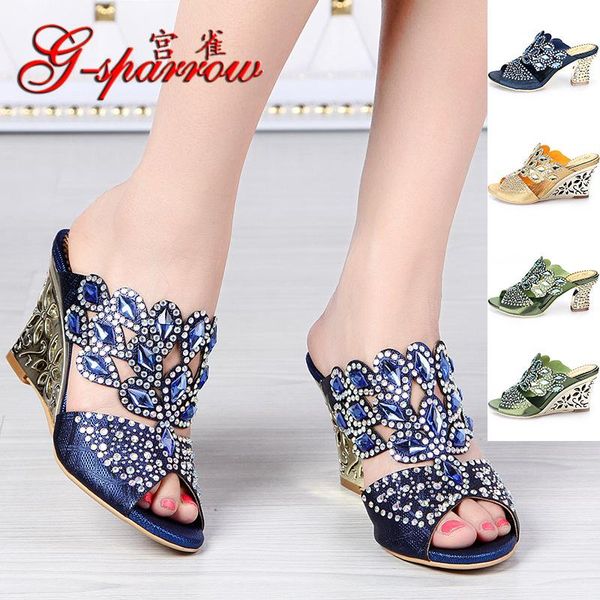 slippers g-sparrow summer diamond ladies most comfortable high heeled shoes gold womens thick heels sandals cause, Black
slippers g-sparrow summer diamond ladies most comfortable high heeled shoes gold womens thick heels sandals cause, Black
