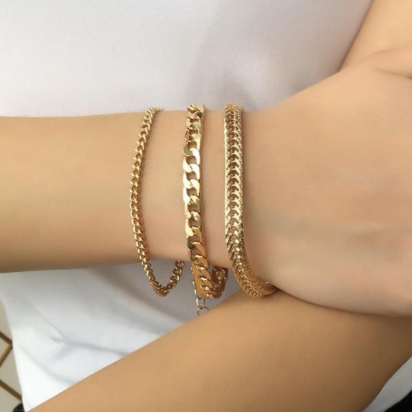 link, chain gold color cuban chains bracelets for women 2021 fashion multilayer snake bracelet set charm bangles jewelry punk, Black
link, chain gold color cuban chains bracelets for women 2021 fashion multilayer snake bracelet set charm bangles jewelry punk, Black
