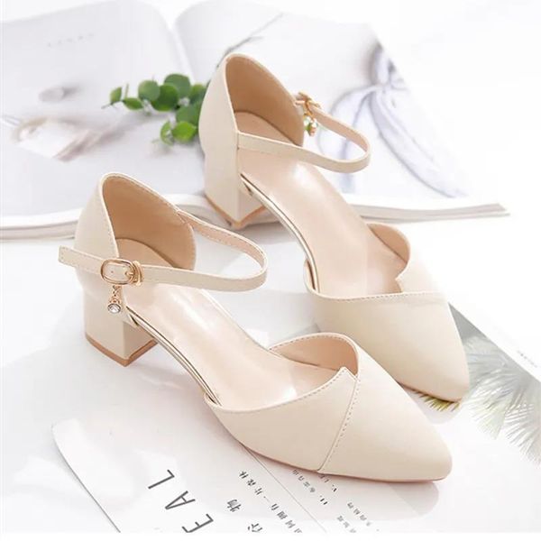 dress shoes female fashion sweet beige square heel pumps women casual spring & summer office zapatos mujer h9024, Black
dress shoes female fashion sweet beige square heel pumps women casual spring & summer office zapatos mujer h9024, Black