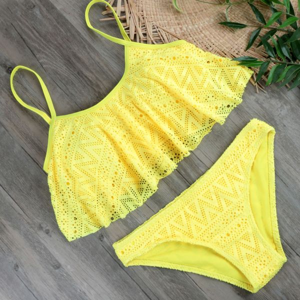 yellow solid bikini set 2021 womens swimsuit female mesh biquini ruffle swimwear women bathing suit sun beach waves bikini sxling
yellow solid bikini set 2021 womens swimsuit female mesh biquini ruffle swimwear women bathing suit sun beach waves bikini sxling