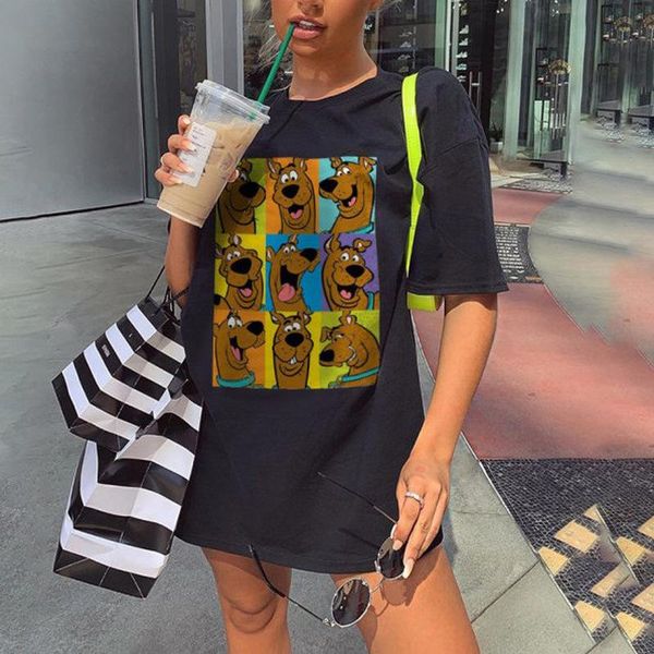 women's t-shirt vintage stylish black cartoon print graphic tees women fashion kawaii casual t shirts summer plus size usa french style, White
women's t-shirt vintage stylish black cartoon print graphic tees women fashion kawaii casual t shirts summer plus size usa french style, White