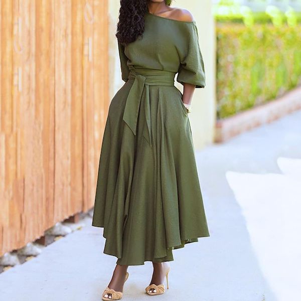 casual dresses women 2021 trend famous fashion dress solid color asymmetric high waisted mid calf elegant evening night party long, Black;gray
casual dresses women 2021 trend famous fashion dress solid color asymmetric high waisted mid calf elegant evening night party long, Black;gray