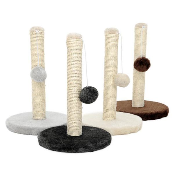 cat toys pet climbing frame sisal scratcher board post kitten claw grinding device vertical toy with ball furniture protector
cat toys pet climbing frame sisal scratcher board post kitten claw grinding device vertical toy with ball furniture protector